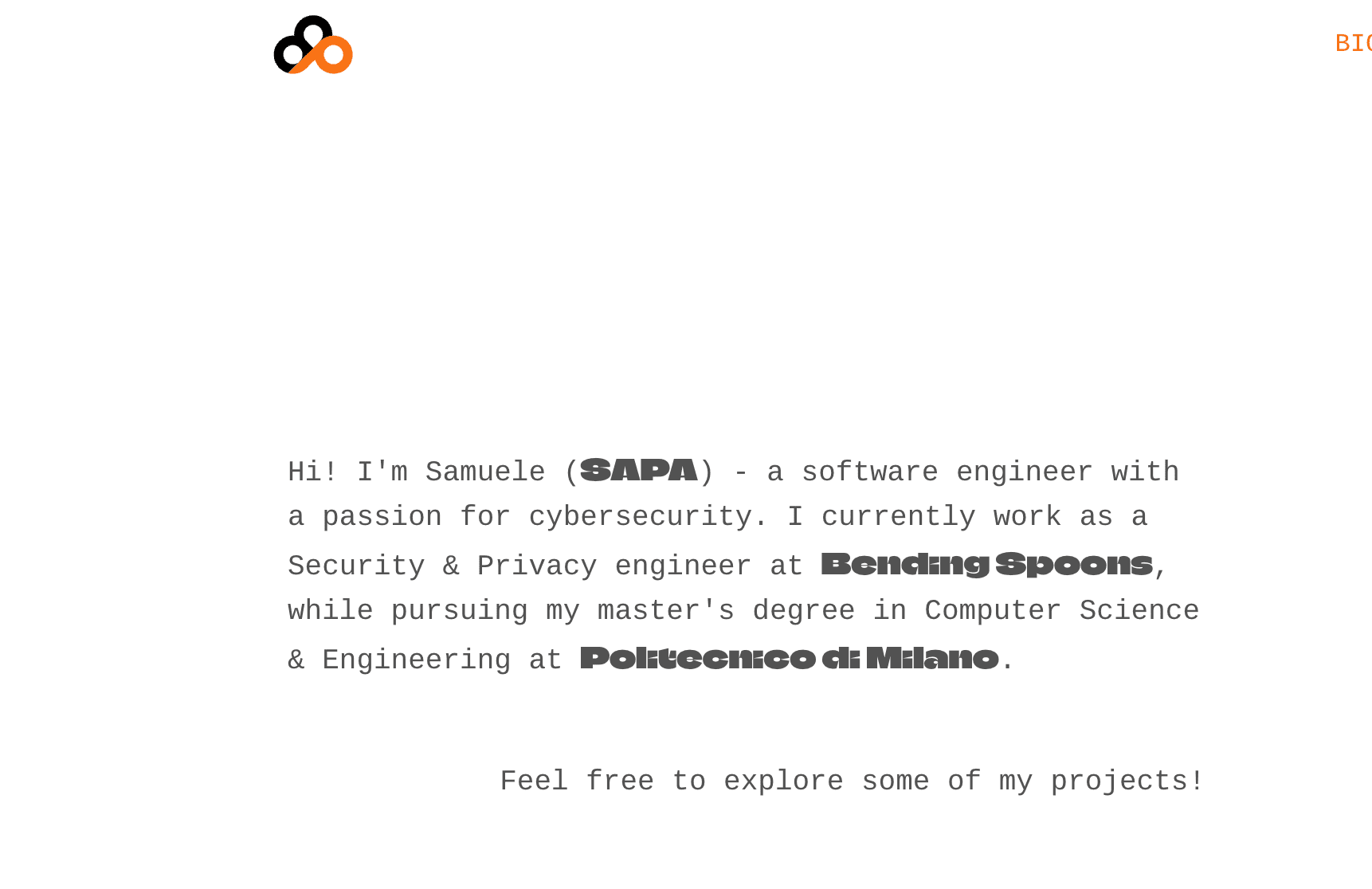 Personal Website